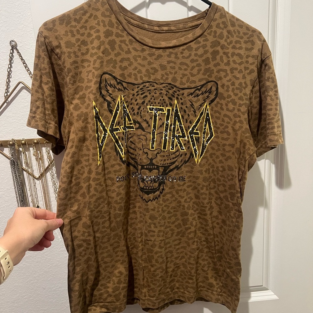 Fierce Leopard Graphic Tee